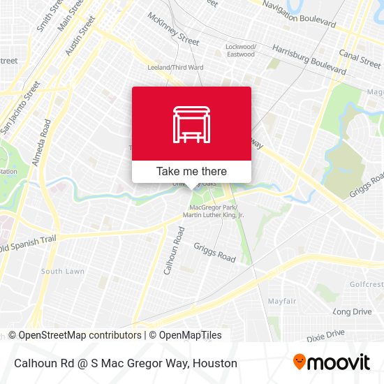 Calhoun Rd @ S Mac Gregor Way map