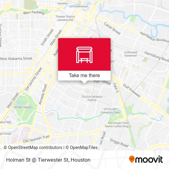Mapa de Holman St @ Tierwester St