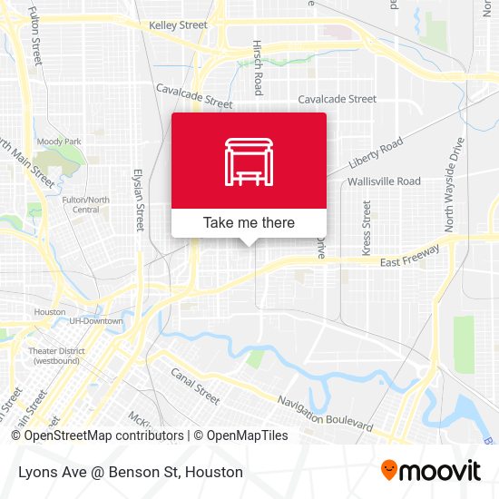 Lyons Ave @ Benson St map