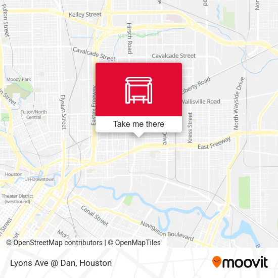 Lyons Ave @ Dan map