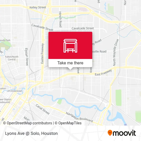 Lyons Ave @ Solo map