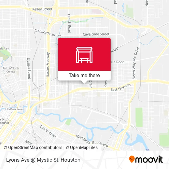 Lyons Ave @ Mystic St map
