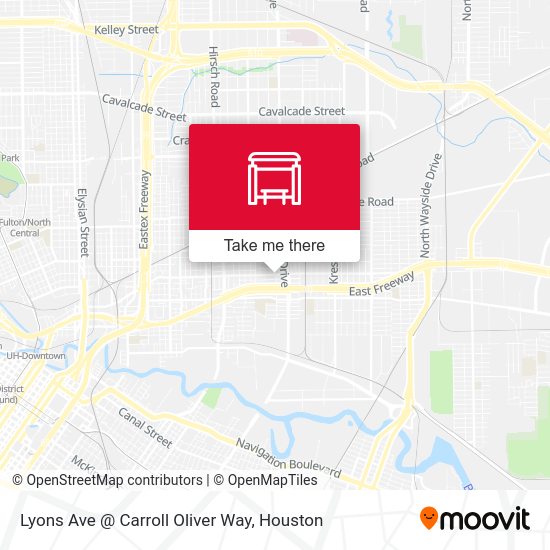 Lyons Ave @ Carroll Oliver Way map
