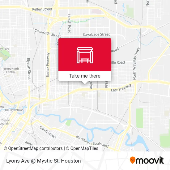 Lyons Ave @ Mystic St map