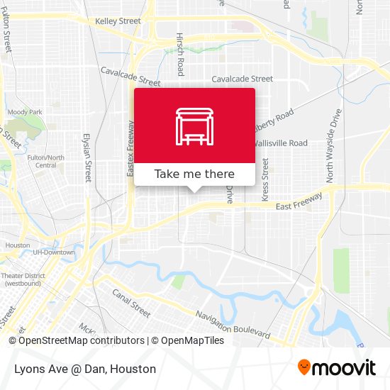 Lyons Ave @ Dan map