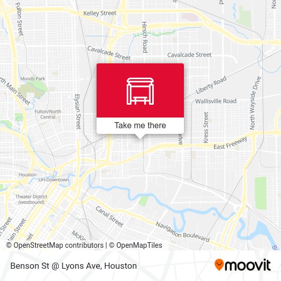 Benson St @ Lyons Ave map
