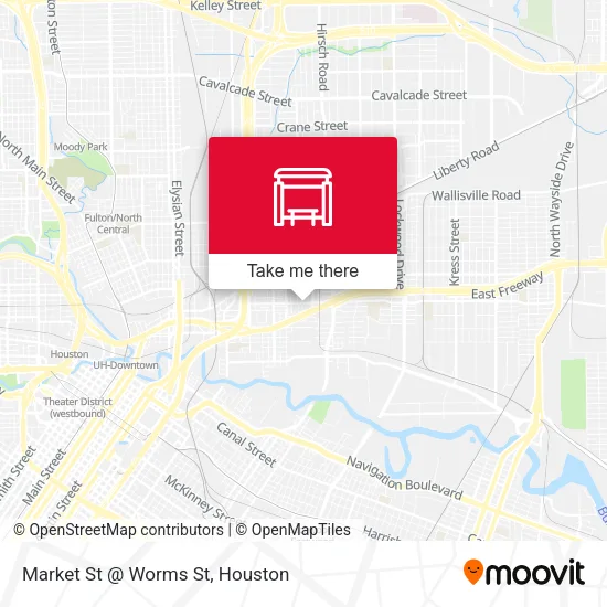 Market St @ Worms St map