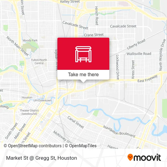 Market St @ Gregg St map