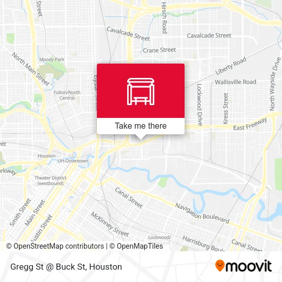 Gregg St @ Buck St map