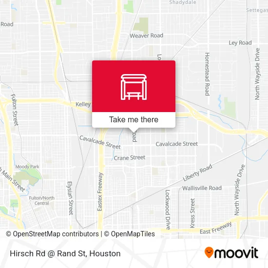 Hirsch Rd @ Rand St map