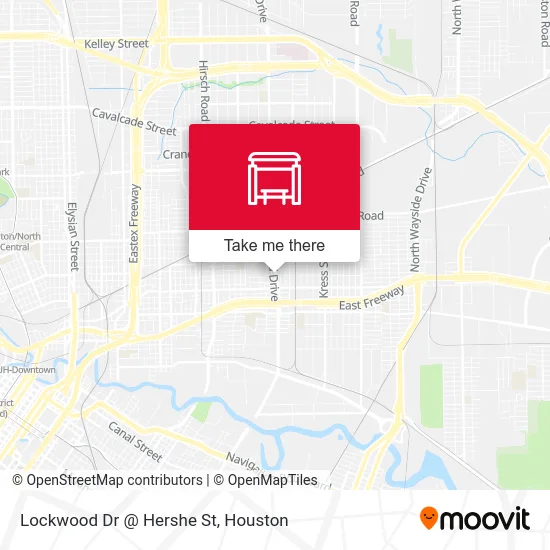 Lockwood Dr @ Hershe St map