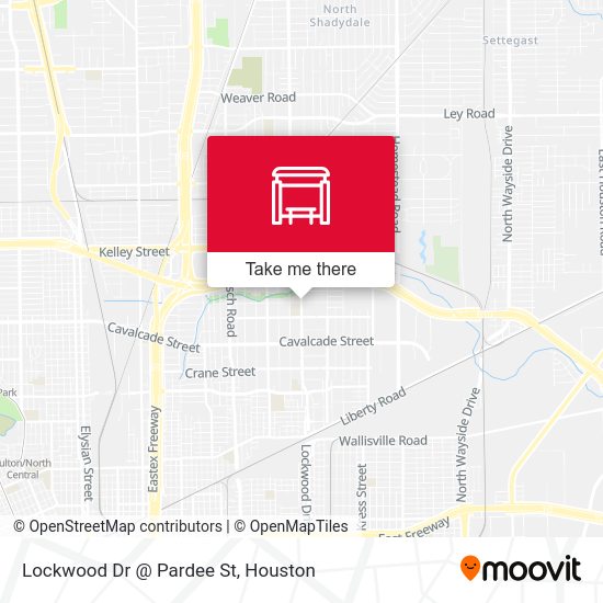 Lockwood Dr @ Pardee St map