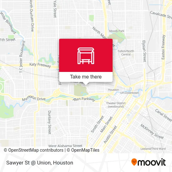 Sawyer St @ Union map