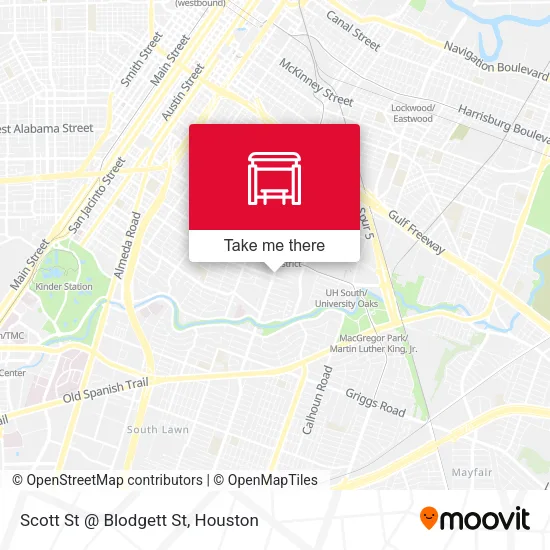 Mapa de Scott St @ Blodgett St