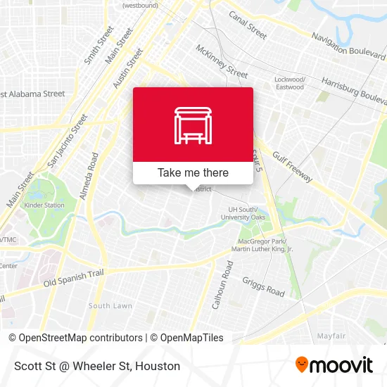 Mapa de Scott St @ Wheeler St