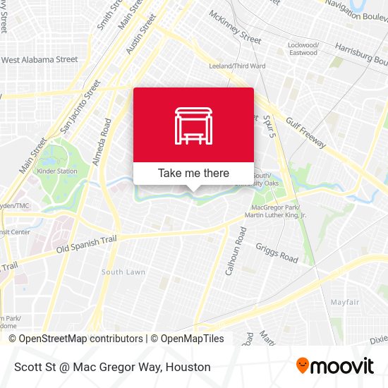 Scott St @ Mac Gregor Way map