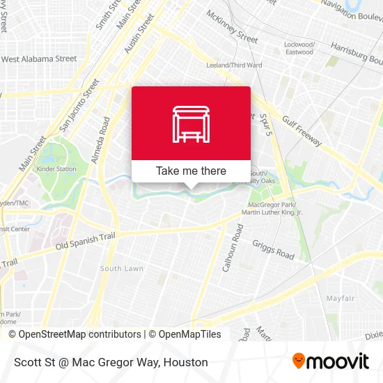 Mapa de Scott St @ Mac Gregor Way
