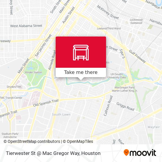 Tierwester St @ Mac Gregor Way map