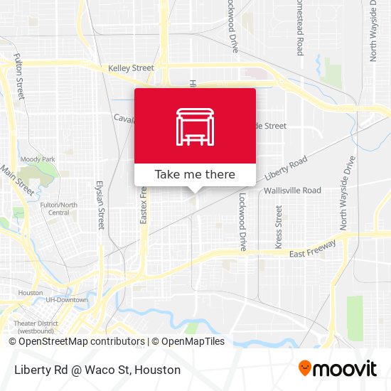 Mapa de Liberty Rd @ Waco St