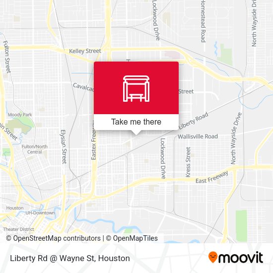 Liberty Rd @ Wayne St map