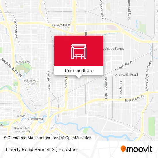 Liberty Rd @ Pannell St map