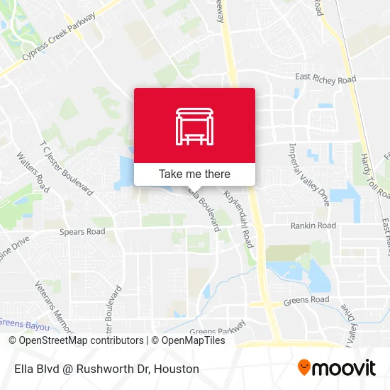 Ella Blvd @ Rushworth Dr map
