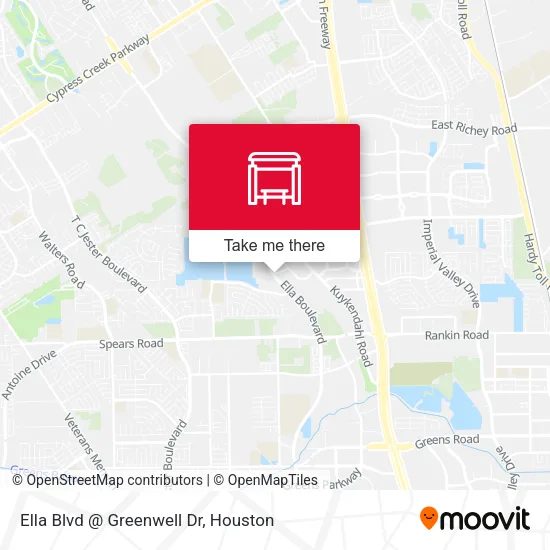 Ella Blvd @ Greenwell Dr map