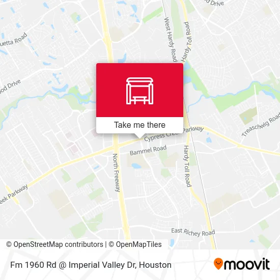 Mapa de Fm 1960 Rd @ Imperial Valley Dr