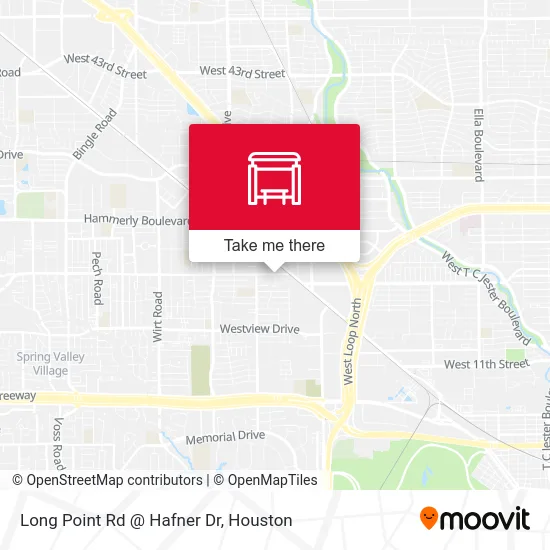 Long Point Rd @ Hafner Dr map