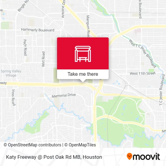 Mapa de Katy Freeway @ Post Oak Rd MB