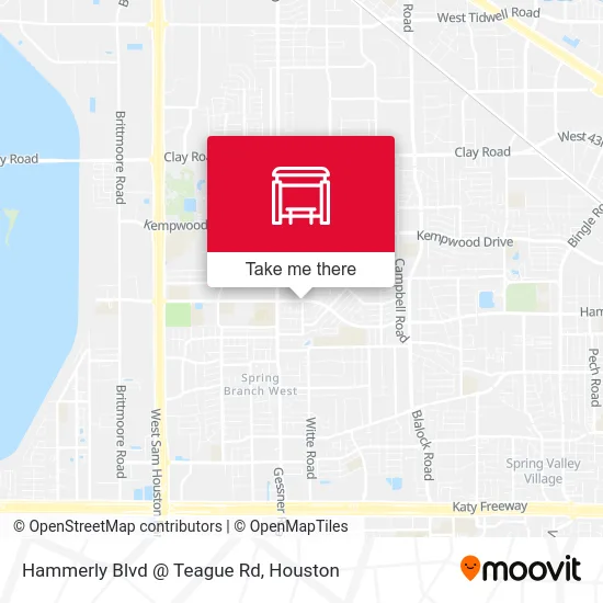 Hammerly Blvd @ Teague Rd map
