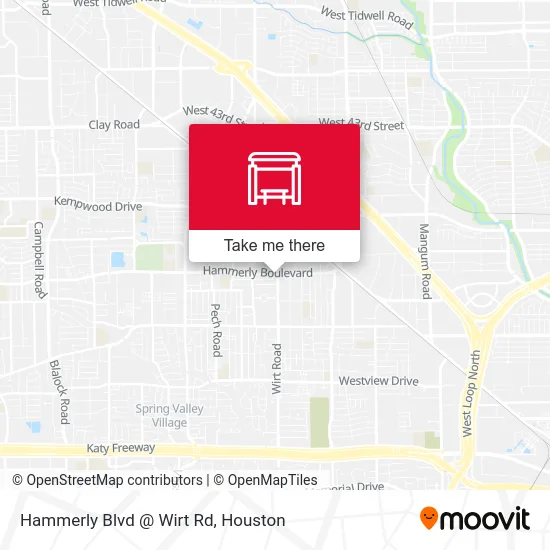 Mapa de Hammerly Blvd @ Wirt Rd