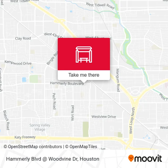 Hammerly Blvd @ Woodvine Dr map