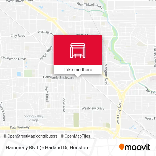 Hammerly Blvd @ Harland Dr map