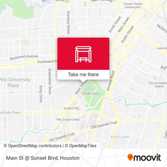 Mapa de Main St @ Sunset Blvd