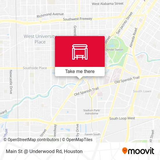 Mapa de Main St @ Underwood Rd