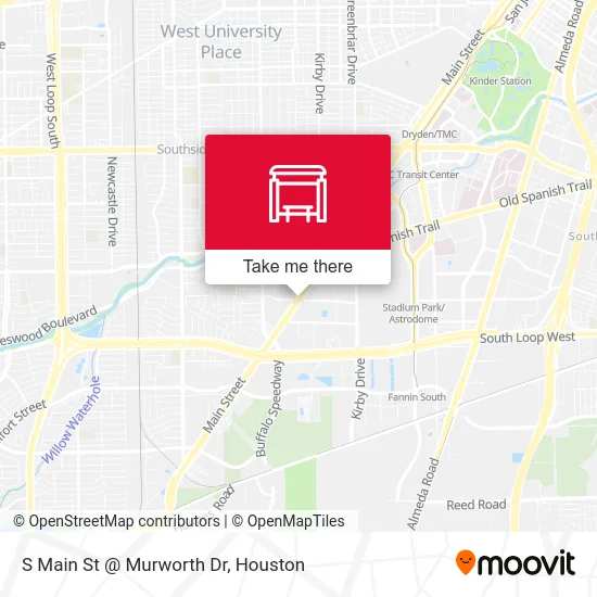 Mapa de S Main St @ Murworth Dr