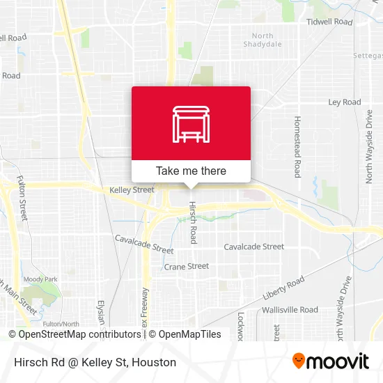 Mapa de Hirsch Rd @ Kelley St