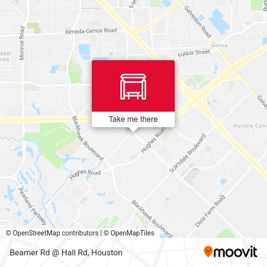 Beamer Rd @ Hall Rd map