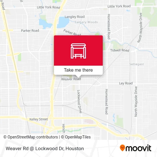 Mapa de Weaver Rd @ Lockwood Dr