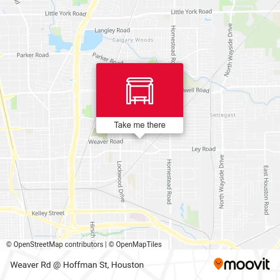 Weaver Rd @ Hoffman St map