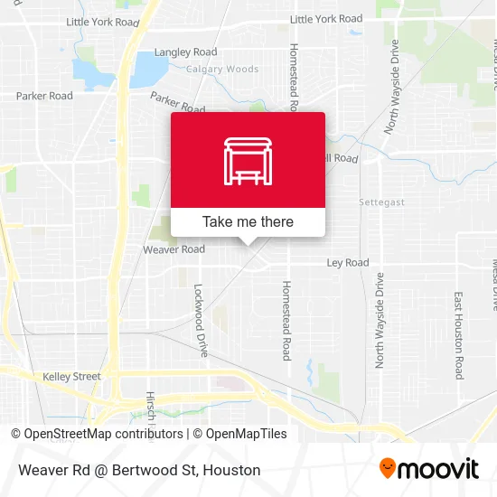Weaver Rd @ Bertwood St map