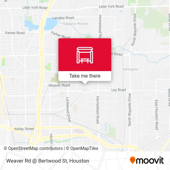 Weaver Rd @ Bertwood St map