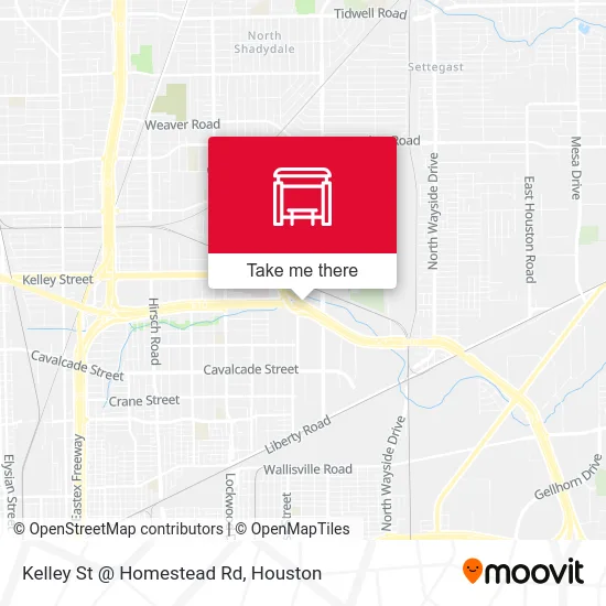 Kelley St @ Homestead Rd map