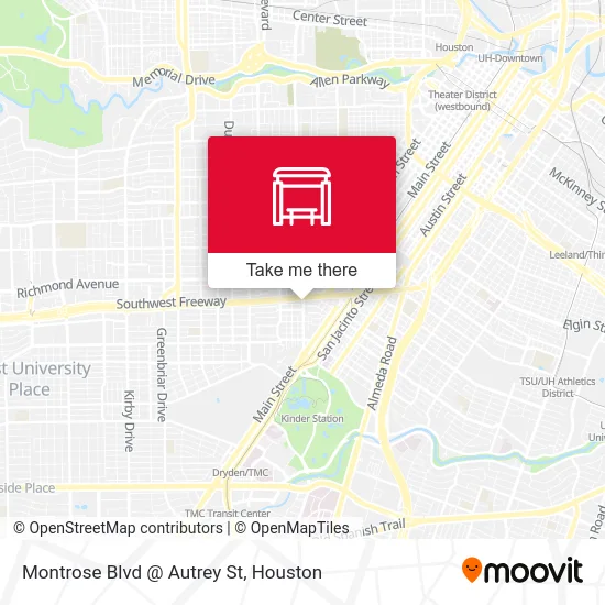 Montrose Blvd @ Autrey St map
