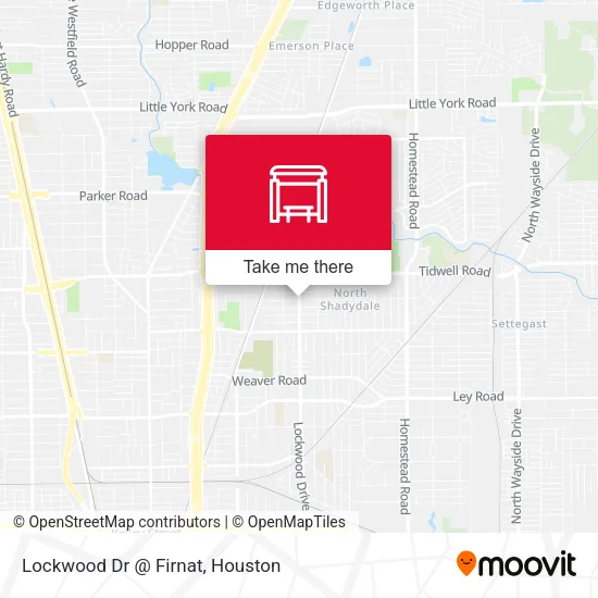 Lockwood Dr @ Firnat map