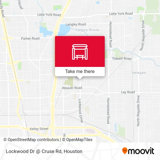 Lockwood Dr @ Cruse Rd map