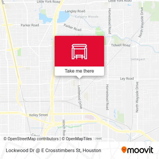 Mapa de Lockwood Dr @ E Crosstimbers St