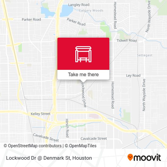 Lockwood Dr @ Denmark St map