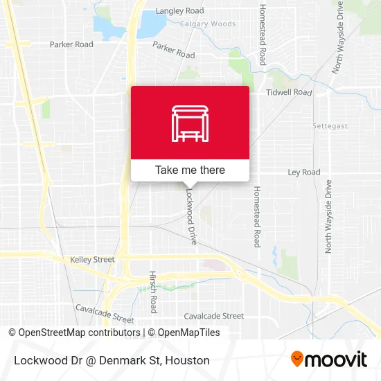 Lockwood Dr @ Denmark St map